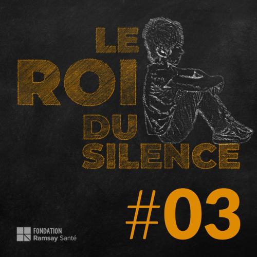 Visualisering av den tredje episoden av podcasten The King of Silence