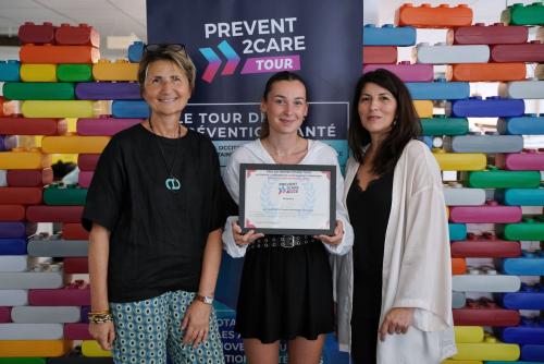 Presentasjon av Prevent2Care Tour 2023-prisen i Lyon 