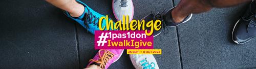 5. utgave av #1pas1don-utfordringen