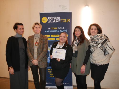 Association Debora på P2C Tour Paris